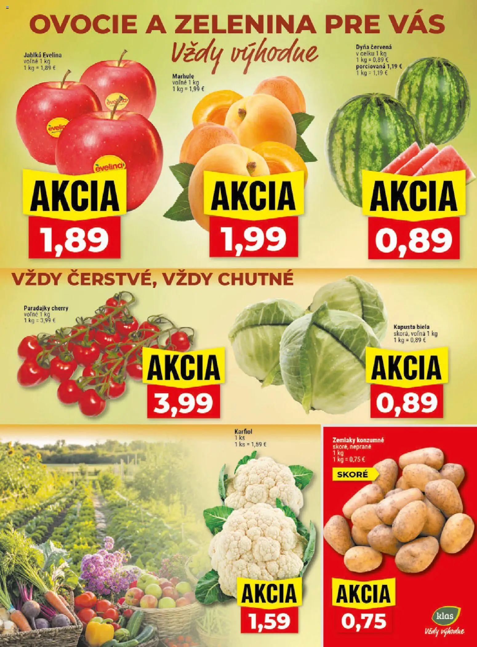 Nové Klas akcie – leták je platný od 22.06.2026 | Strana: 3