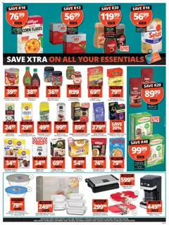 Checkers specials catalogue – valid from 20.04.2026 | Page: 9 | Products: Cake, Beans, Lock, Butter