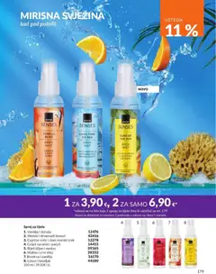 Avon Katalog - Pregled kataloga iz trgovine Avon, vrijedi od 30.06.2026 | Stranica: 179 | Proizvodi: Sprej za tijelo, Limun, Bosiljak, Datulja