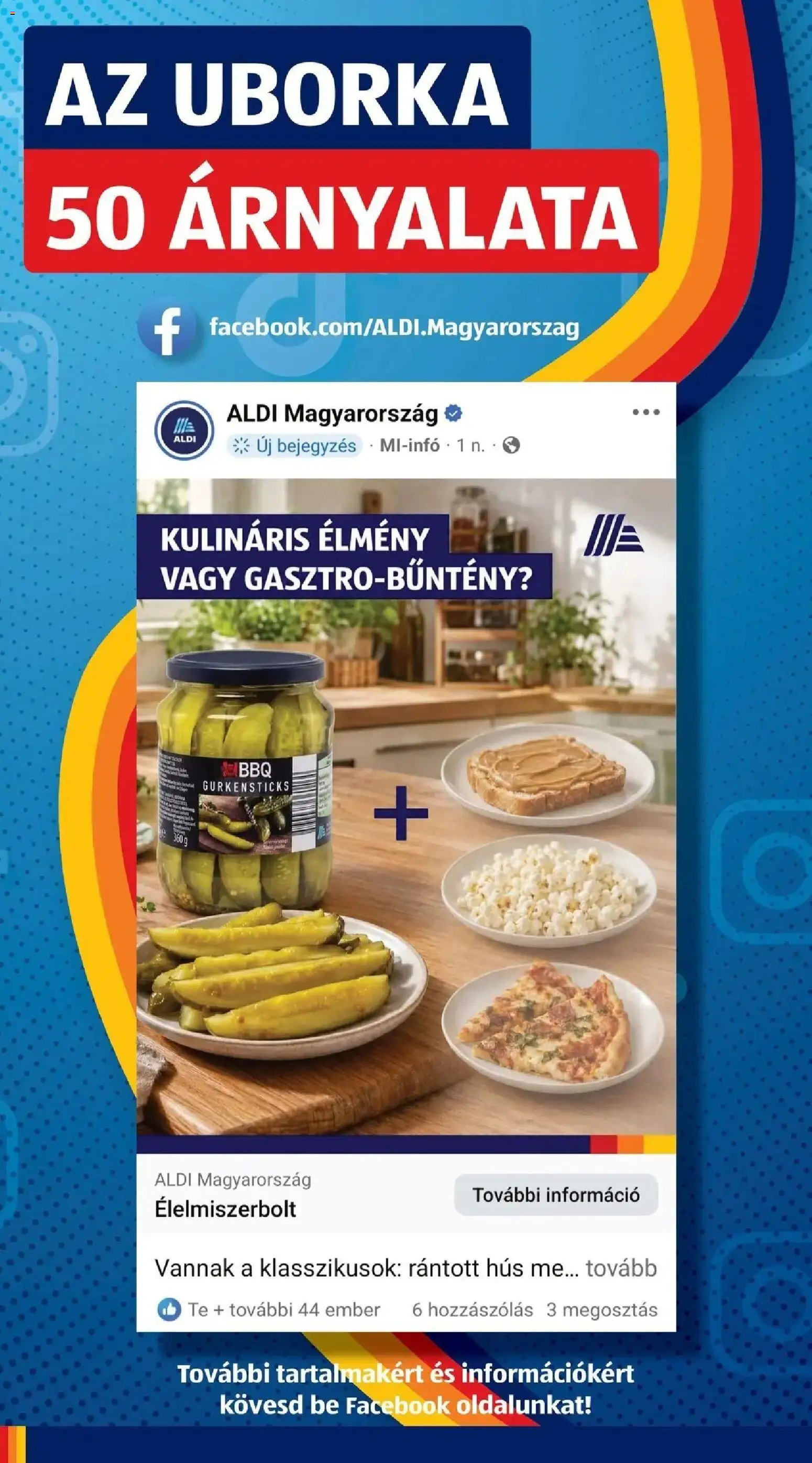 Aldi akciós ujság - amely érvényes a következő dátumtól: 04.06.2026 | Oldal: 22 | Termékek: Hús, Uborka