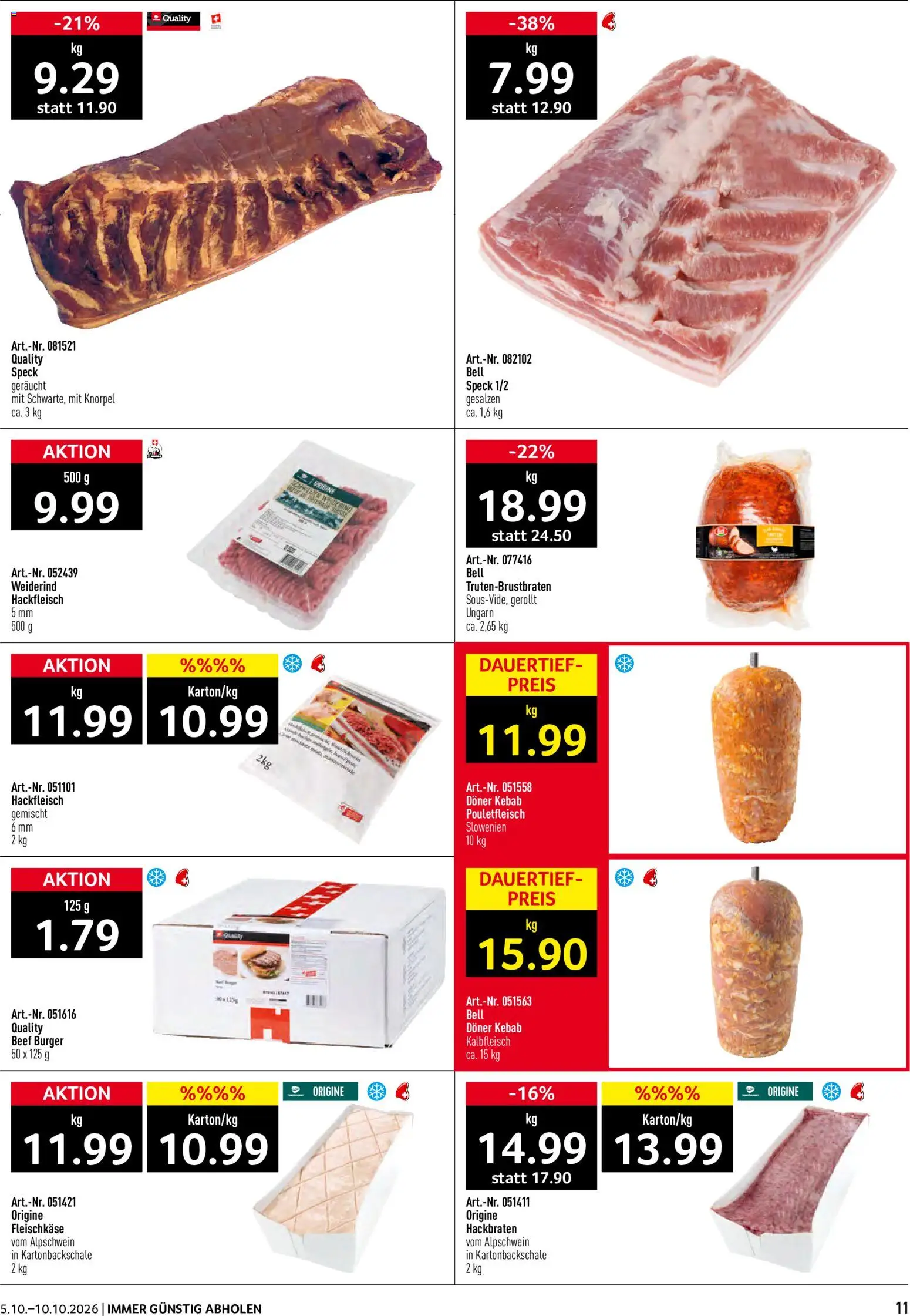 Prodega aktionen – gültig ab 05.10.2026 | Seite: 11