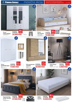 Forma Ideale katalog - pregled Forma Ideale kataloga - važi od 01.08.2026 | Strana: 6 | Proizvode: Krevet, Lampa, Podna lampa, Francuski ležaj