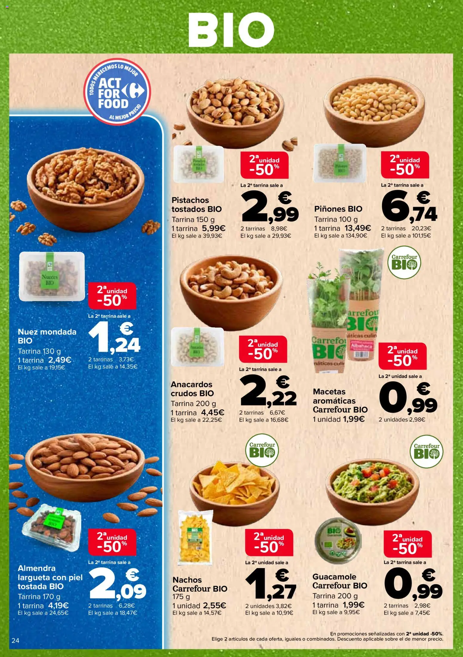 Carrefour Tendencias │ válido desde el 26/06/2026 | Página: 24 | Productos: Καλτσάκια μισά, Guacamole, Maceta