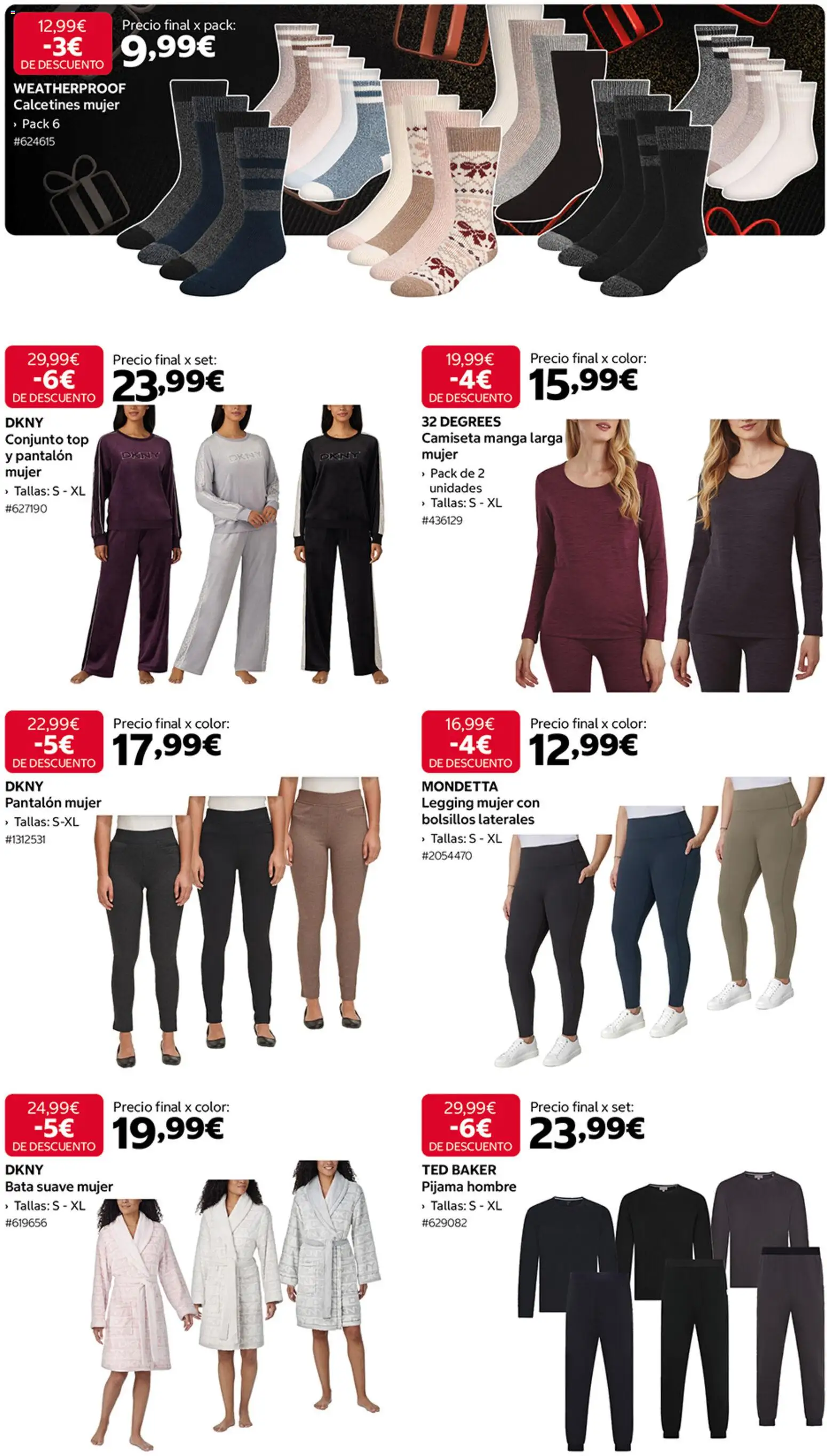 Costco Black Friday │ válido desde el 30/10/2026 | Página: 5 | Productos: Pijama, Calcetines