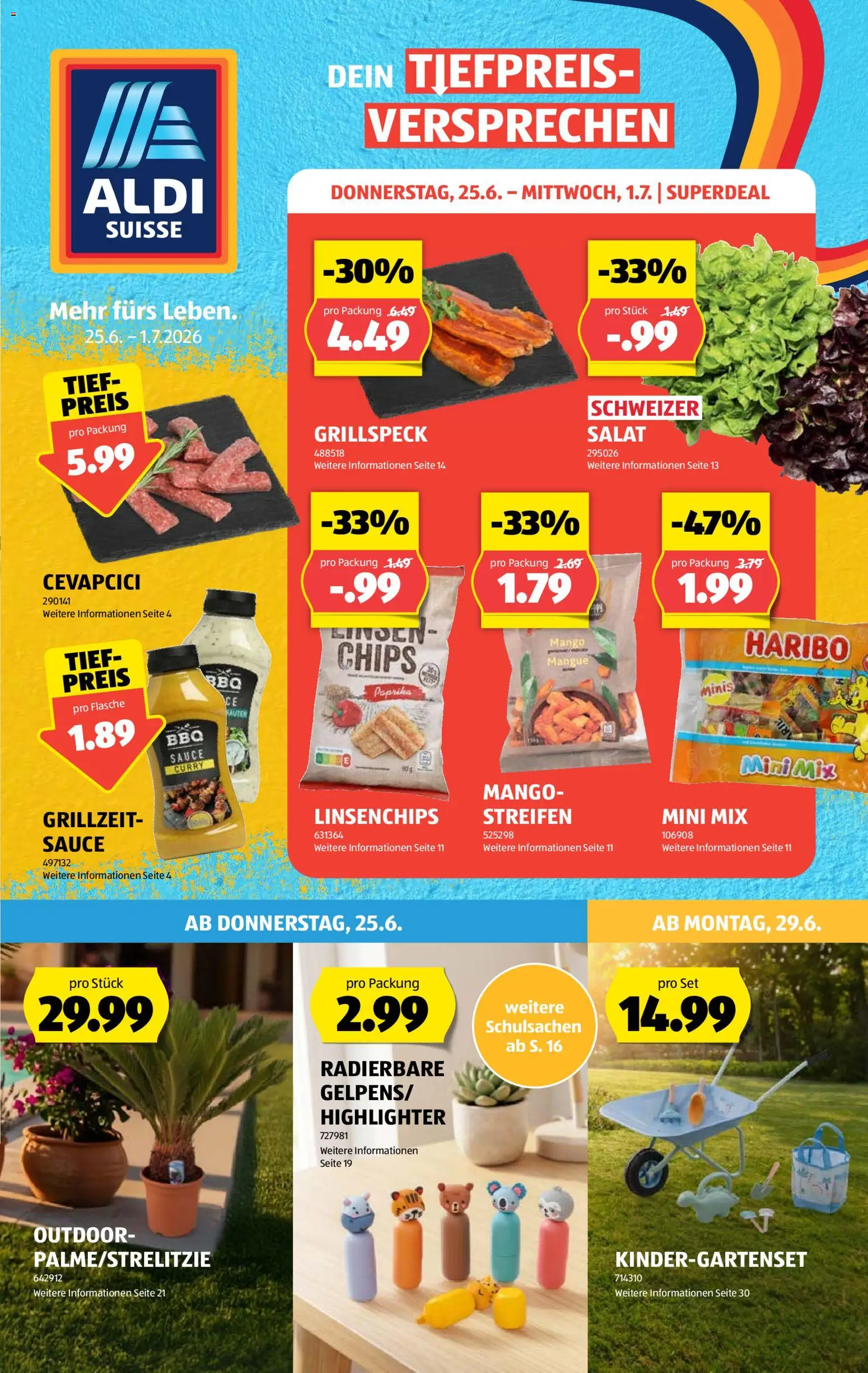 Aldi aktionen – gültig ab 25.06.2026 | Seite: 1
