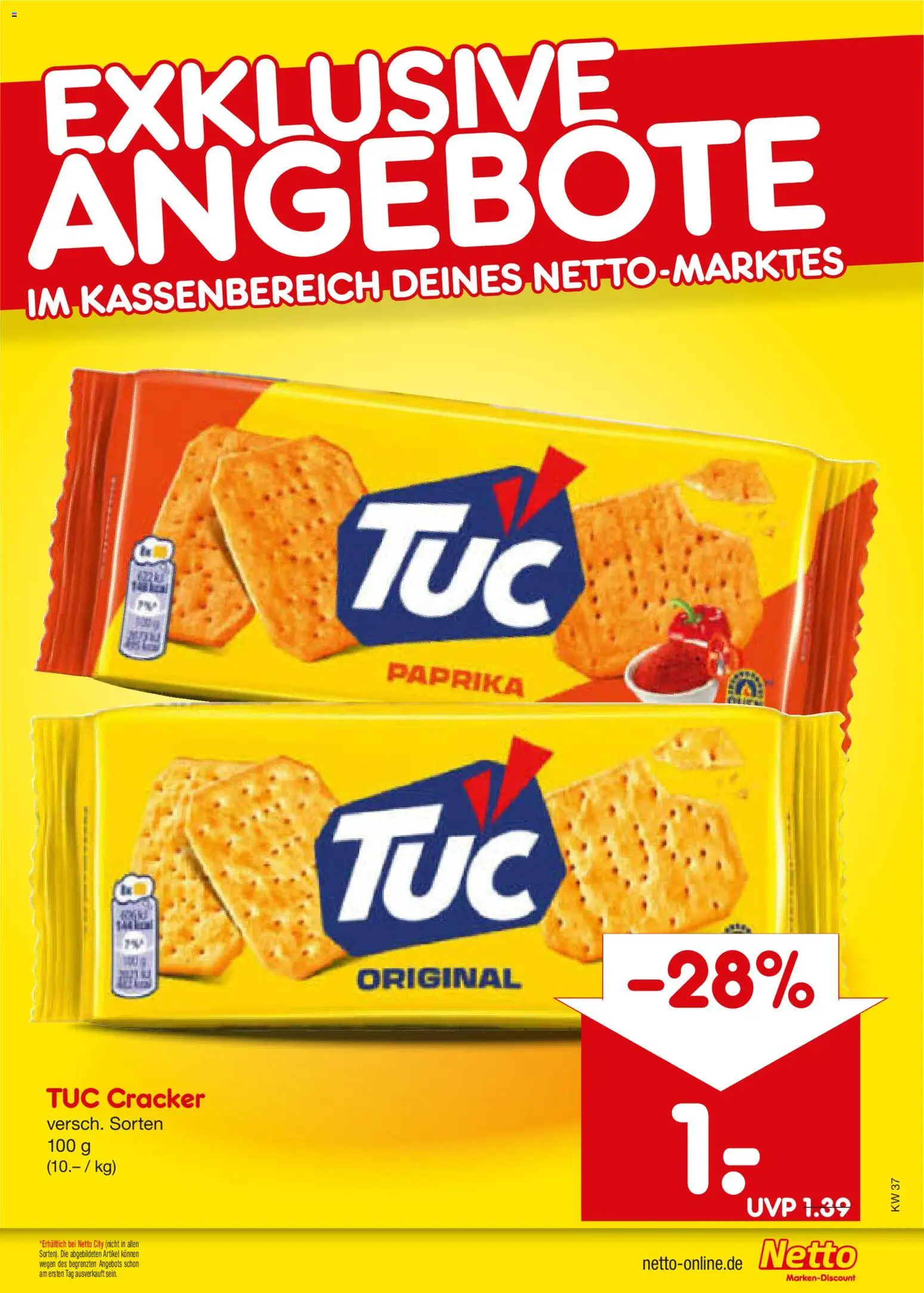 Netto Marken-Discount Prospekt – gültig ab 07.09.2026 | Seite: 37 | Produkte: Paprika