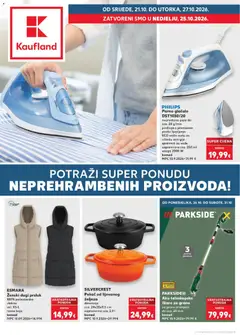 Kaufland Katalog - Pregled kataloga iz trgovine Kaufland, vrijedi od 21.10.2026