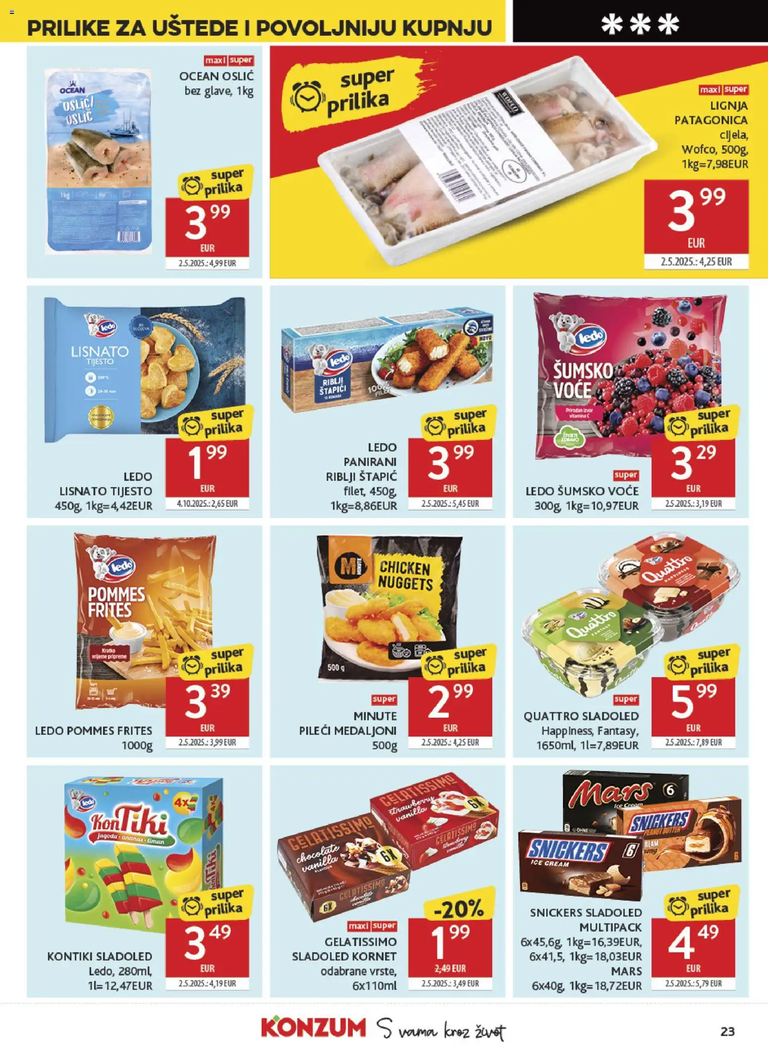 Konzum katalog | vrijedi od 09.09.2026 | Stranica: 23