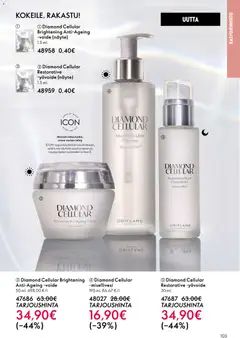 Oriflame-mainoslehti voimassa 03.06.2026 alkaen | Sivu: 103 | Tuotteet: Misellivesi, Yövoide