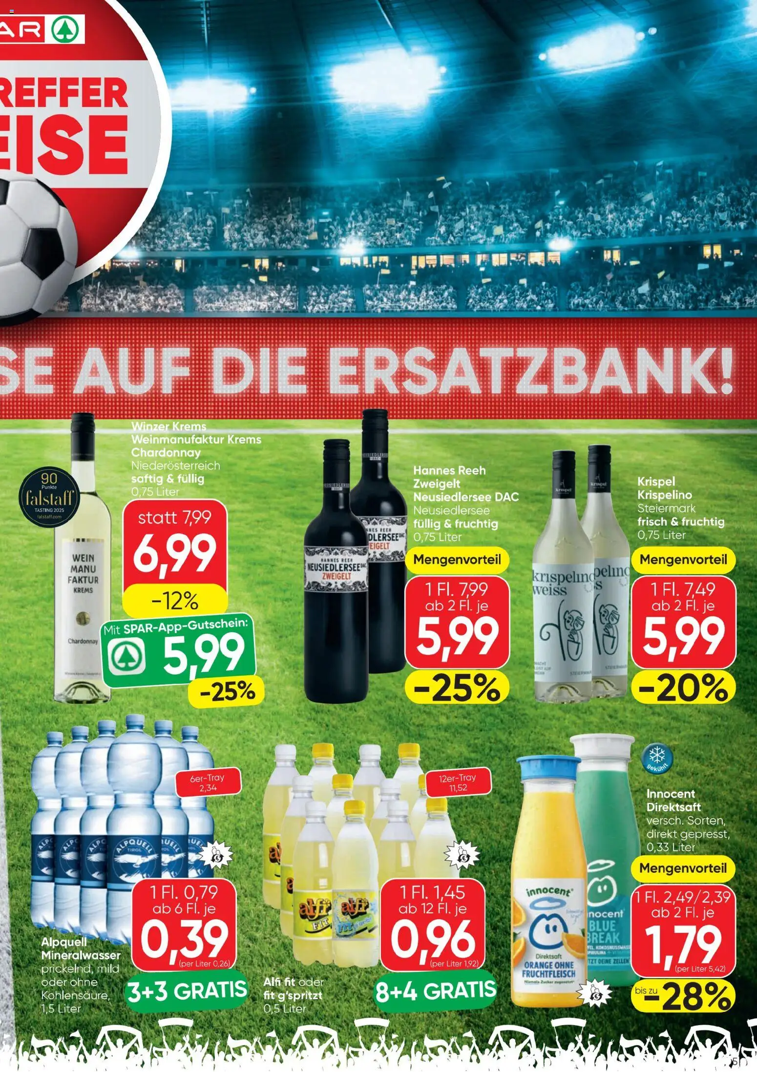 Spar - Flugblatt gültig ab 01.07.2026 | Seite: 5 | Produkte: Zucker, Wein