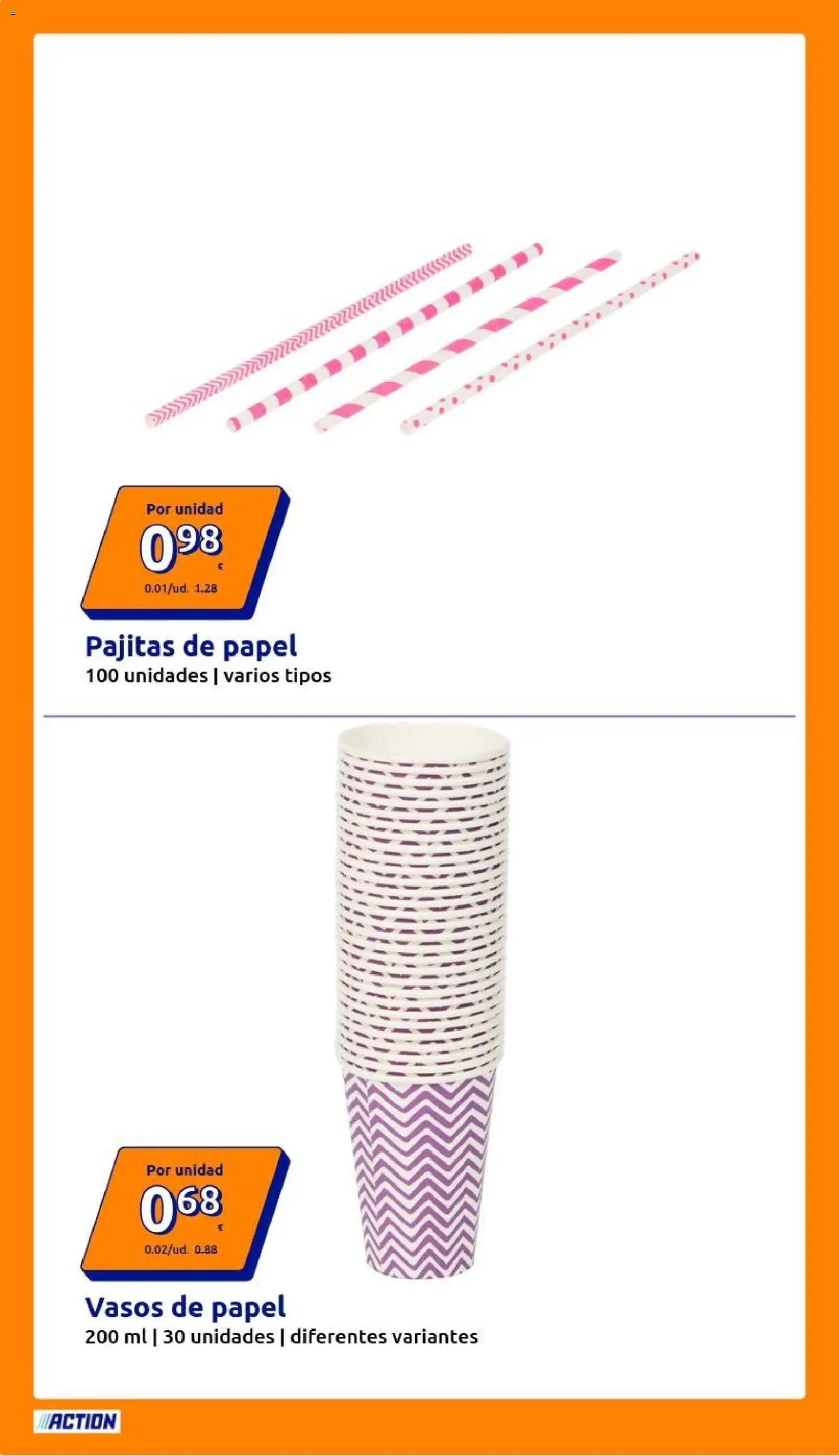 Action folleto │ válido desde el 10.06.2026 | Página: 6 | Productos: Vasos