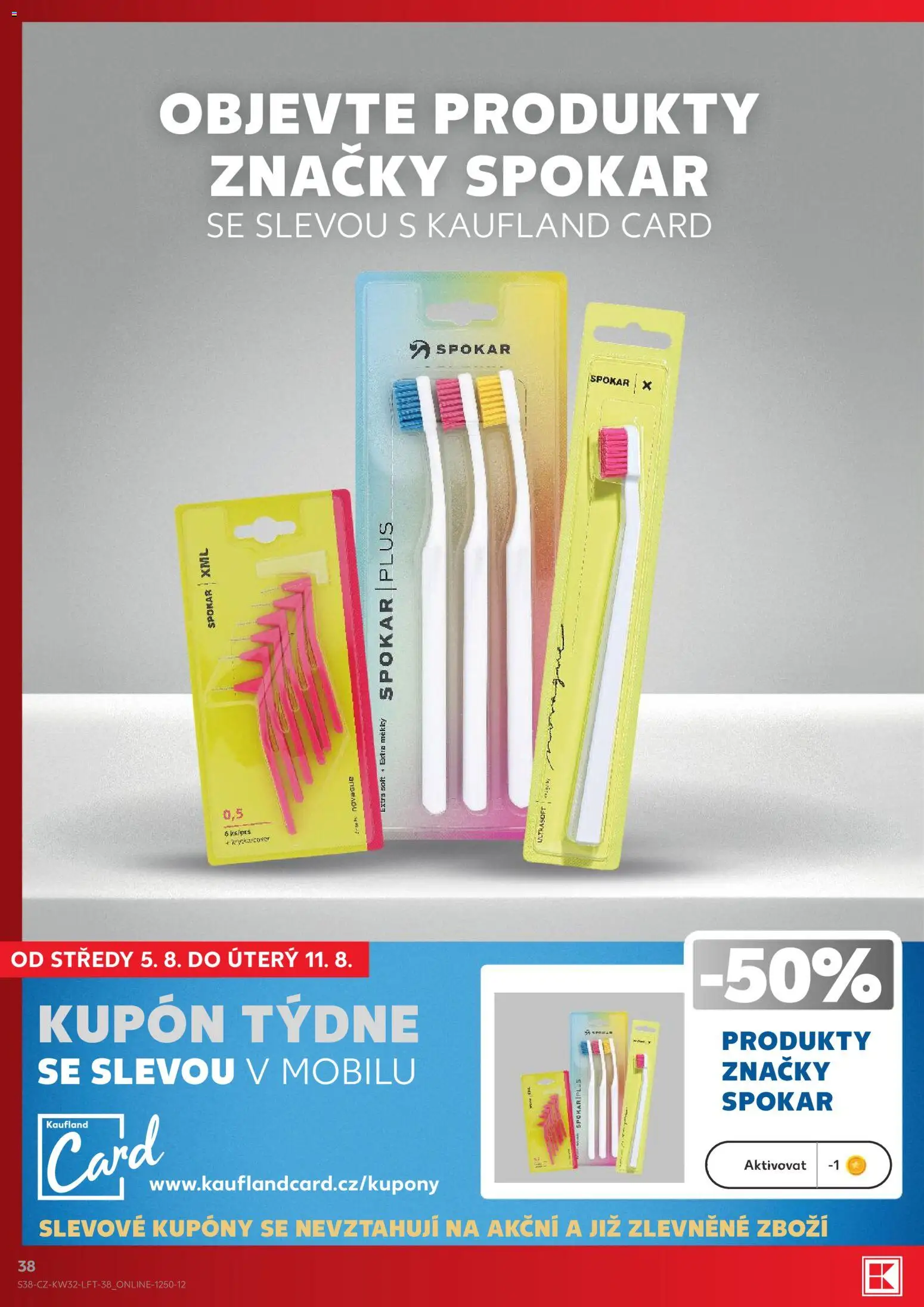 Kaufland leták - Plzeň od 05.08.2026 | Strana: 38