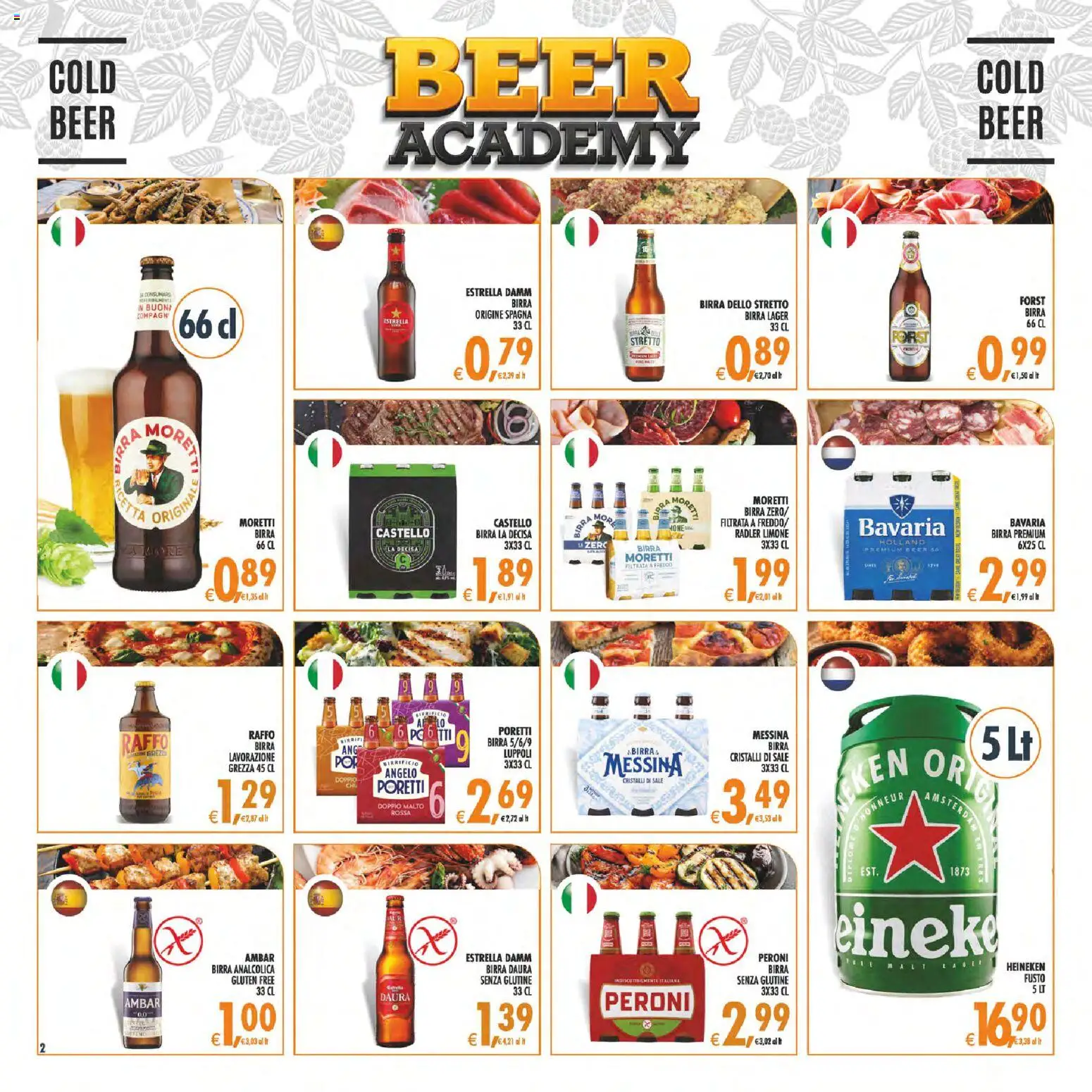 Volantino Decò del 11/08/2026 | Pagina: 2 | Prodotti: Senza glutine, Birra, Birra Heineken, Heineken