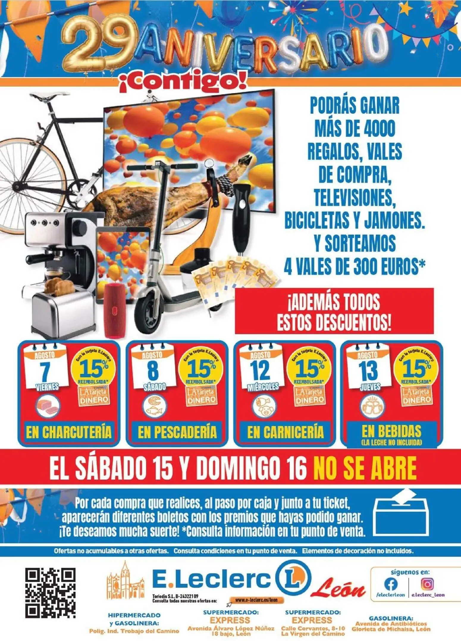 E.Leclerc - León │ válido desde el 03/08/2026 | Página: 32 | Productos: Leche, Caja