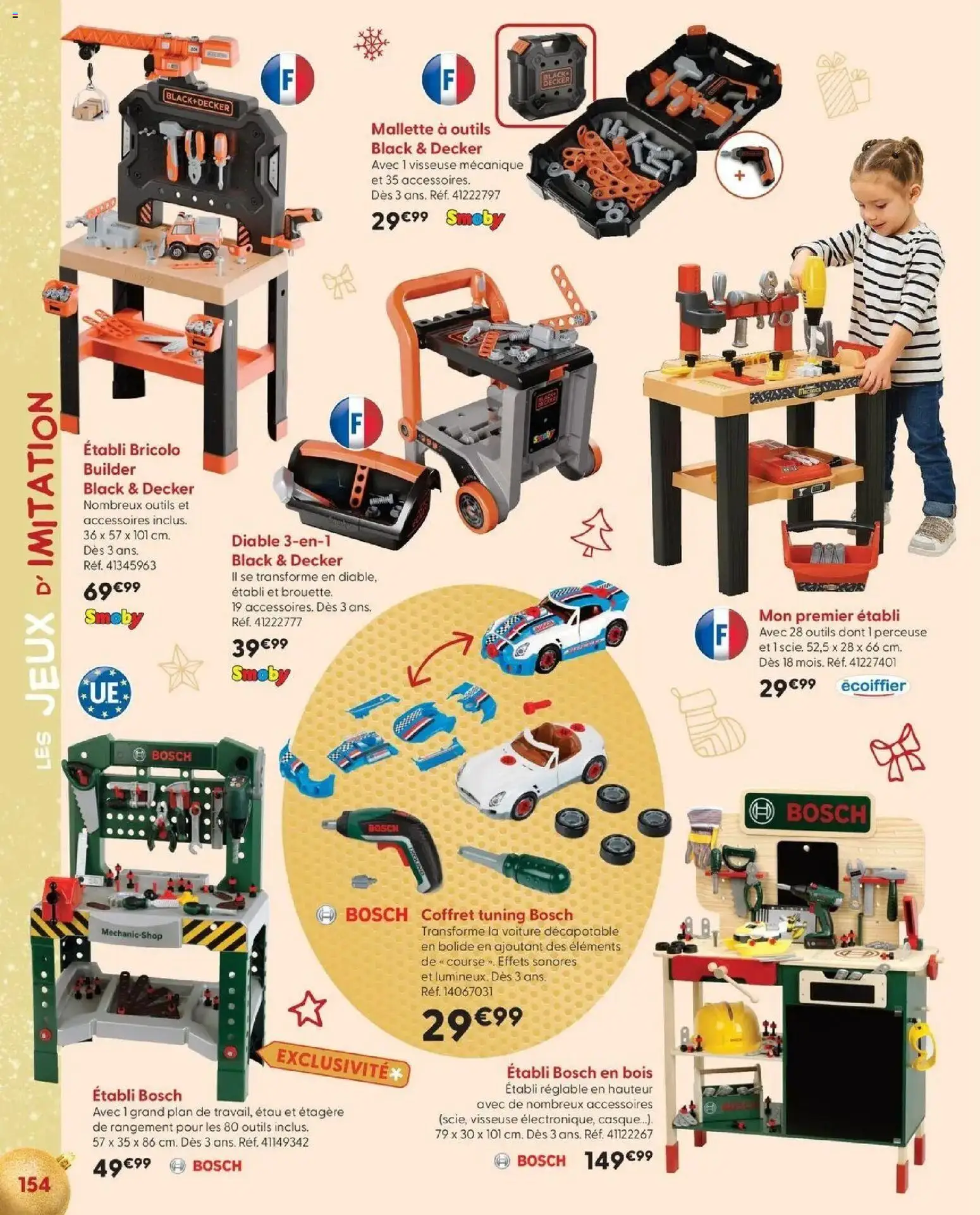 La Grande Récré - LE NOËL DE TOUTES LES PASSIONS à partir du 14/10/2026 - promo en ligne | Page: 154 | Produits: Outils, Diable, Étagère, Jeux