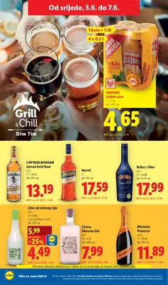 Aperol, Aperol, alk. 11% vol. 1 l - Pregled kataloga iz trgovine Lidl, vrijedi od 01.06.2026 | Stranica: 58