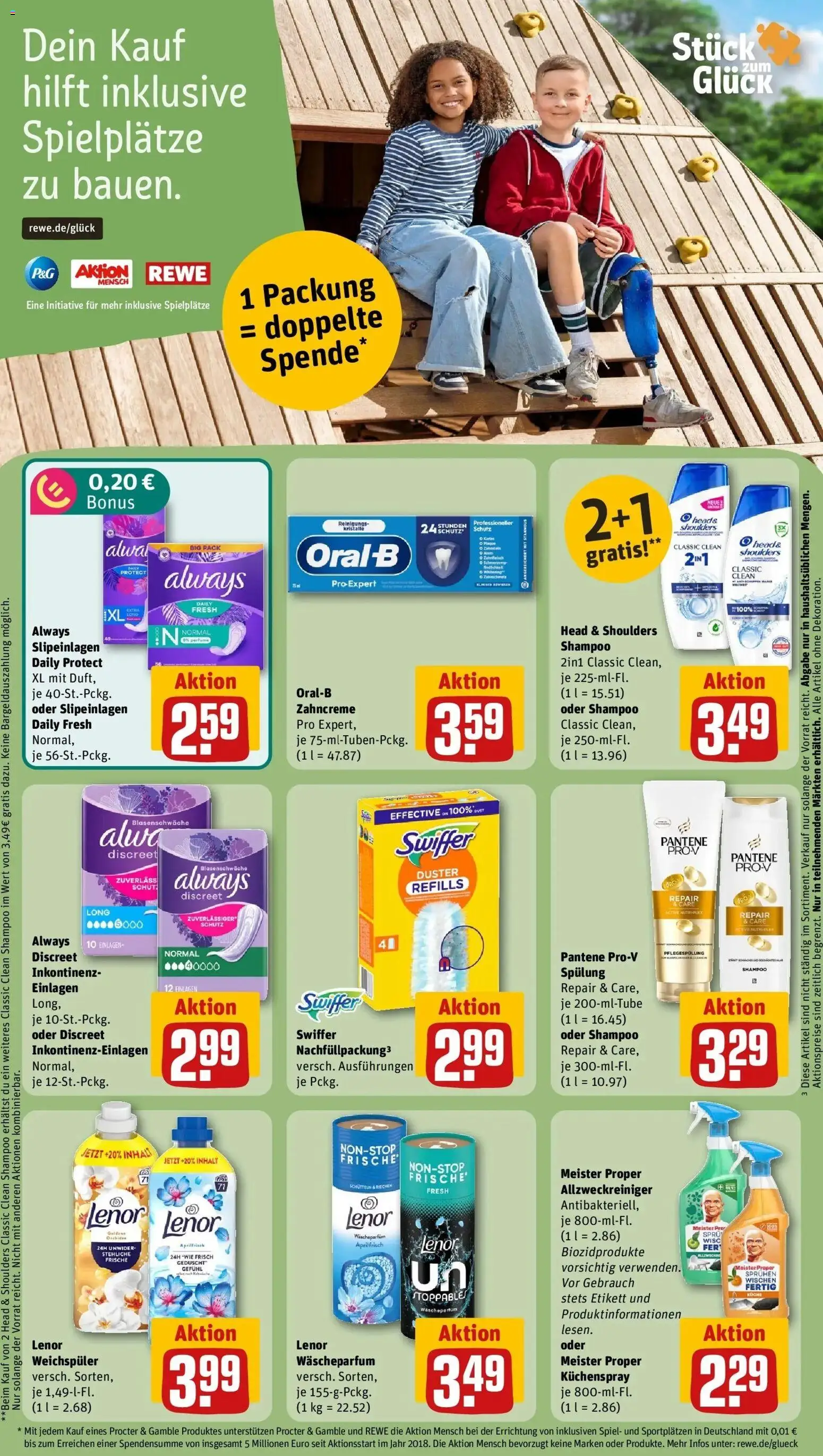 REWE Prospekt ab 05.10.2026 zum Blättern » Angebote | Seite: 29 | Produkte: Spiel, Orchidee, Head & shoulders, Swiffer