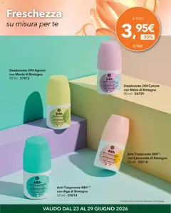 Anteprima del volantino Yves Rocher catalogo Grandi Offerte valido a partire dal 23/06/2026 | Pagina: 6 | Prodotti: Antitraspirante, Tè, Agrumi, Menta