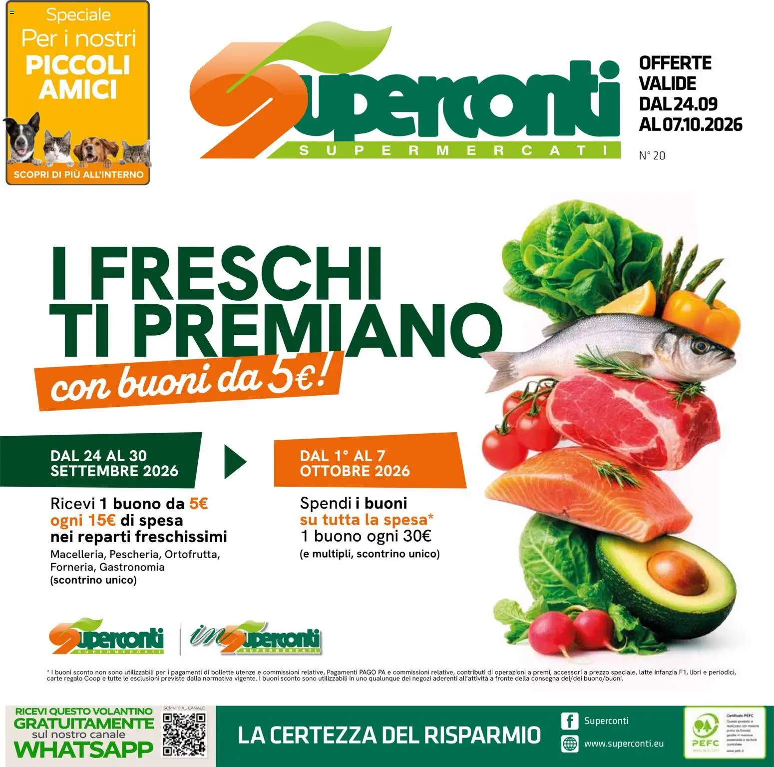 Volantino Superconti del 24/09/2026 | Pagina: 1 | Prodotti: Libri, Latte