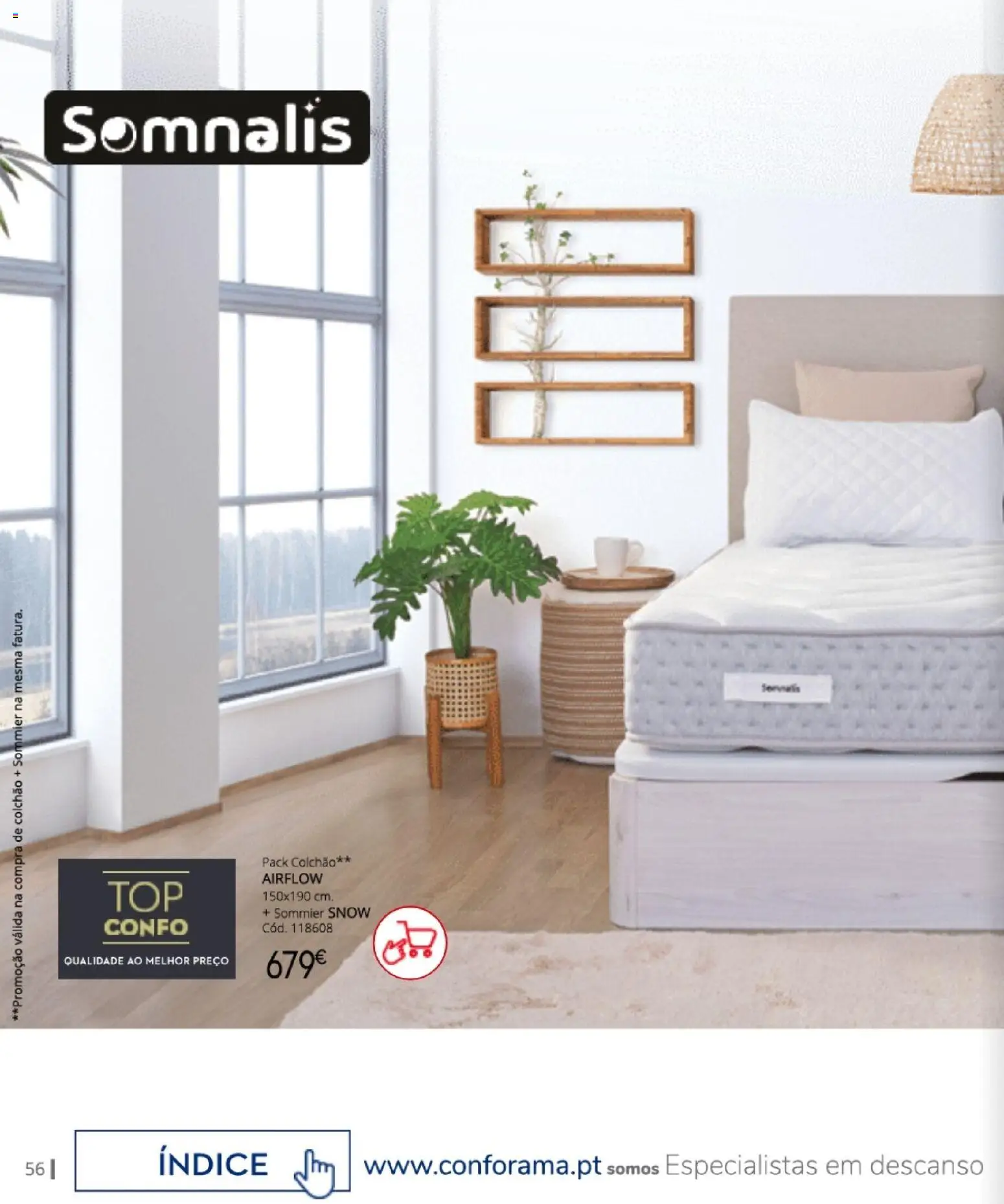 Conforama Camitis │ válido de 06/08/2026 | Página: 56 | Produtos: Colchão