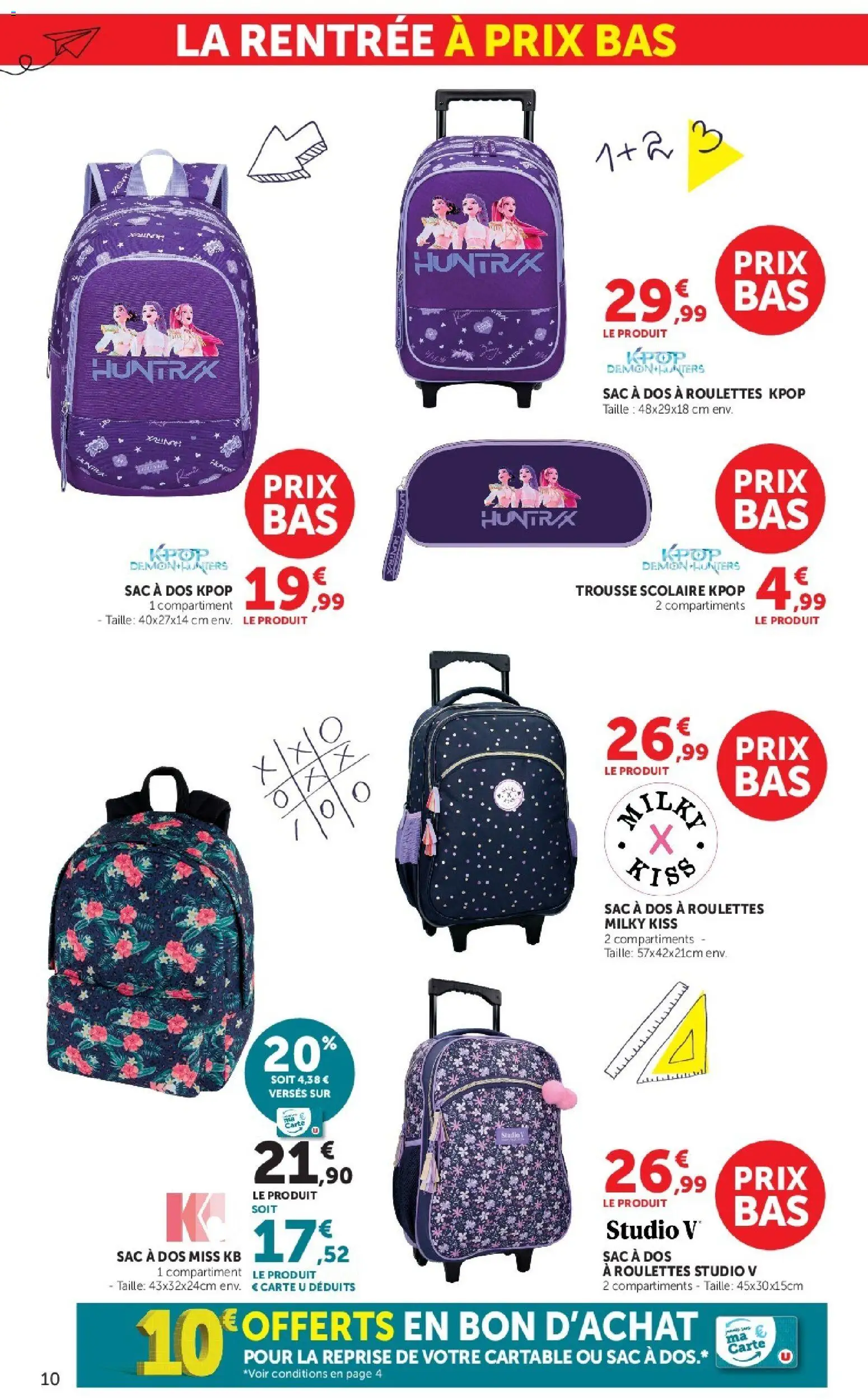 {H1} | Page: 10 | Produits: Sac, Cartable, Sac à dos