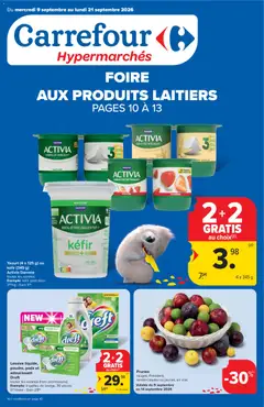 Carrefour folder semaine 37 - Voorbeeld van een folder van Carrefour, geldig van 09/09/2026