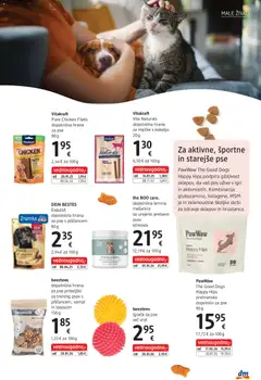 DM Drogerie Markt katalog akcije – veljaven od 04.05.2026 | Stran: 31 | Izdelki: Hrana za pse, Školjke, Priboljški