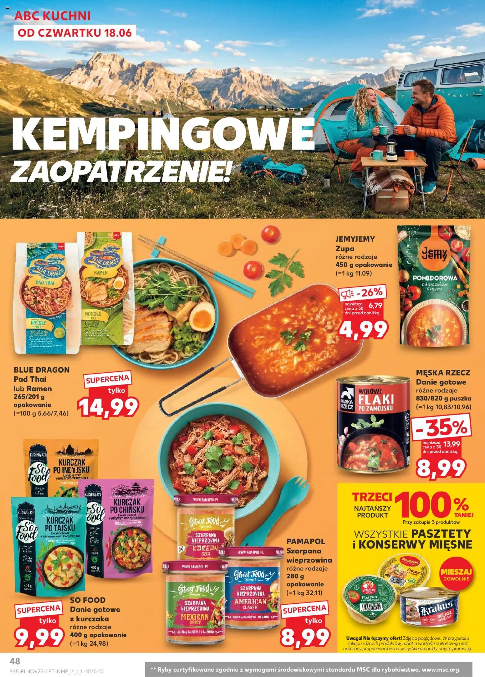 Kaufland Polsko leták od 18.06.2026 | Strana: 48 | Produkty: Ryby