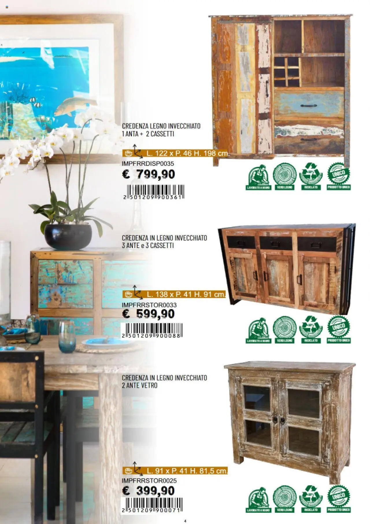 Volantino La Prealpina del 27/09/2024 | Pagina: 4 | Prodotti: Credenza
