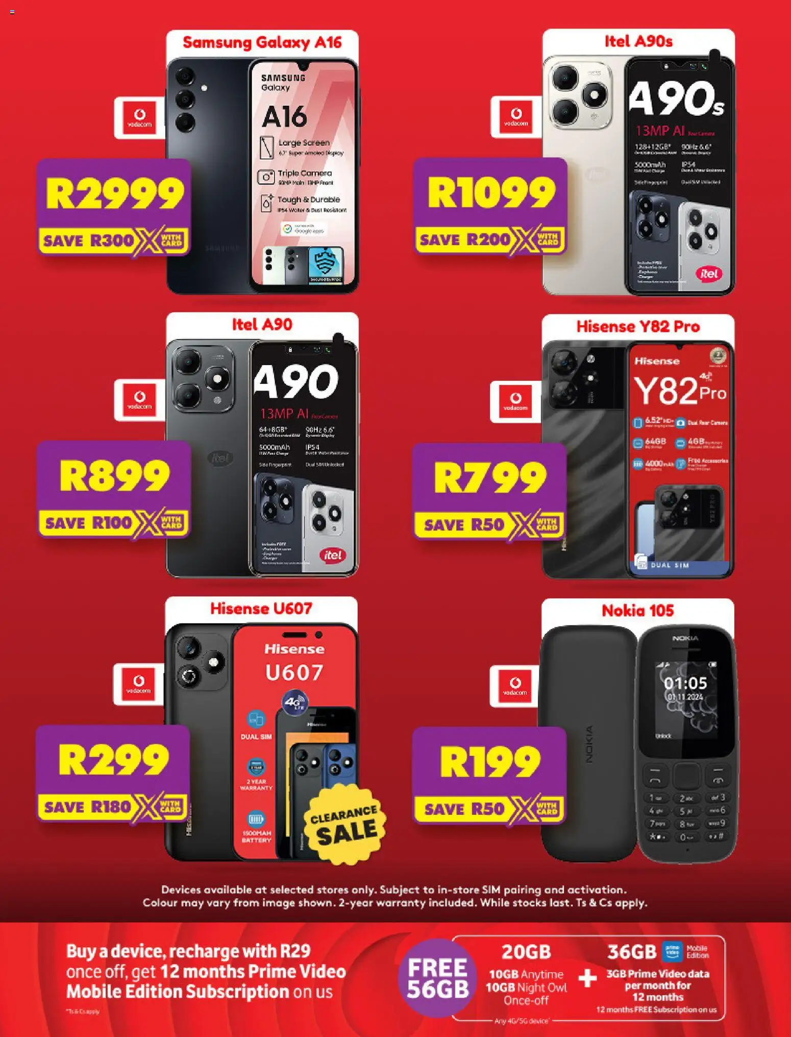 New Shoprite catalogue – valid from 24.05.2026 | Page: 4 | Products: Data, Camera, Battery, Water