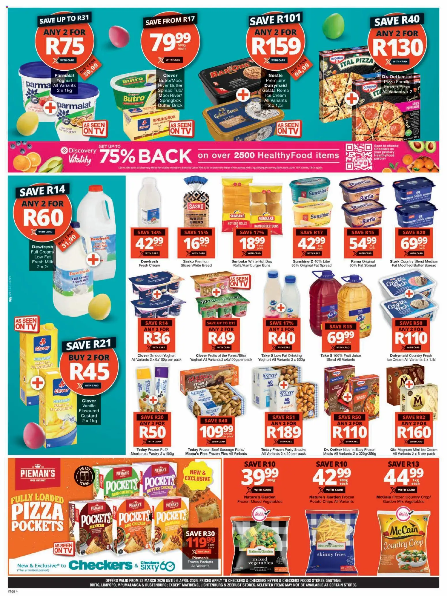 Checkers - Gauteng - March Month-End Promotion (23/03/2026 - 06/04/2026 ...