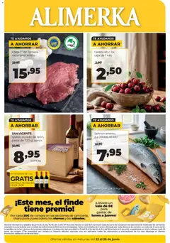 Vista previa Alimerka folleto Asturias válido desde el 22/06/2026