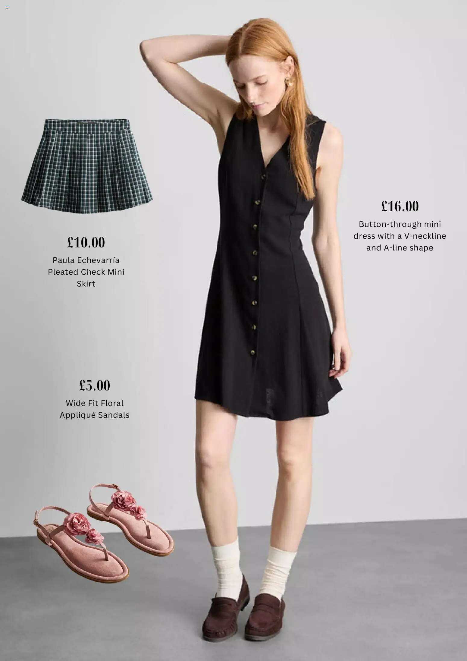 {H1} | Page: 2 | Products: Dress, Sandals