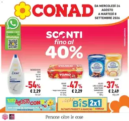 Anteprima del volantino Conad volantino Milano valido a partire dal 26/08/2026
