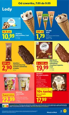 Náhled letáku Lidl Polsko leták od 07.05.2026 | Strana: 81 | Produkty: Mango, Bon Gelati, Matcha, Gelatelli