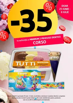 Ofertele Supeco valabile de la 25.06.2026 | Pagină: 5 | Produse: Raft, Ciocolată, Căpșuni, Înghețată