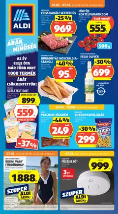 Aldi akciós újság - amely érvényes a következő dátumtól: 2026.07.02.