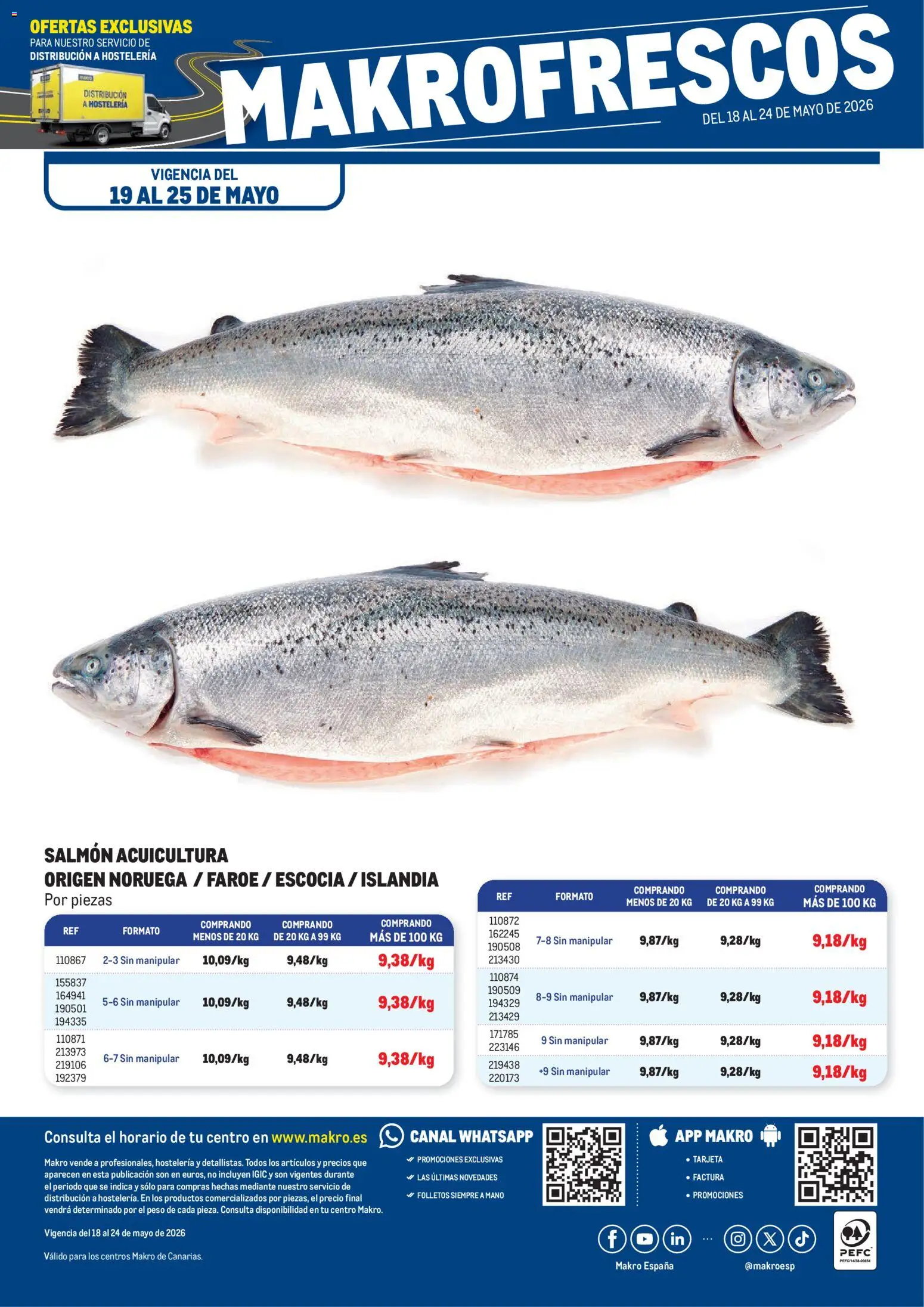 Makro Frescos Canarias │ válido desde el 18.05.2026 | Página: 3 | Productos: Peso