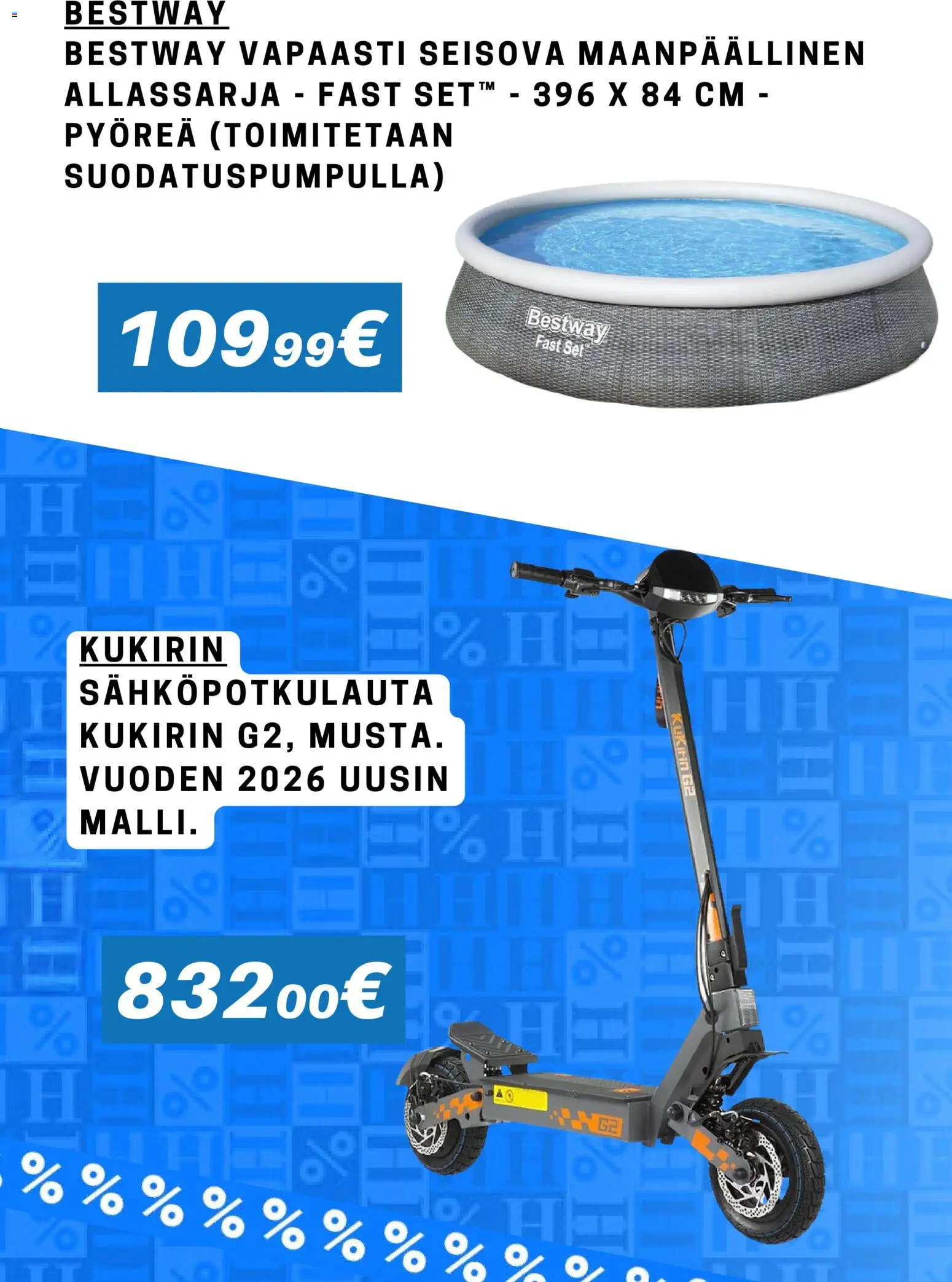 Hobby Hall tarjoukset – voimassa 17/08/2026 alkaen | Sivu: 5 | Tuotteet: Sähköpotkulauta