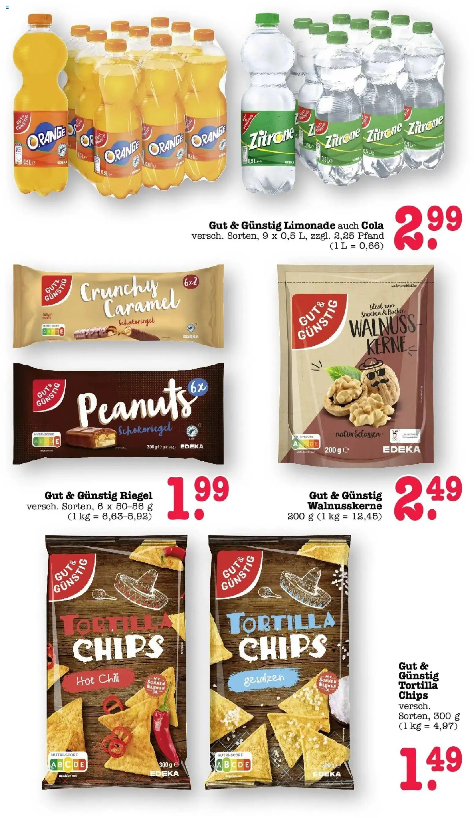 Edeka Prospekt Bühlertal (ab 19.10.2026) » Angebote Online | Seite: 82 | Produkte: Cola, Blumen, Limonade, Chips