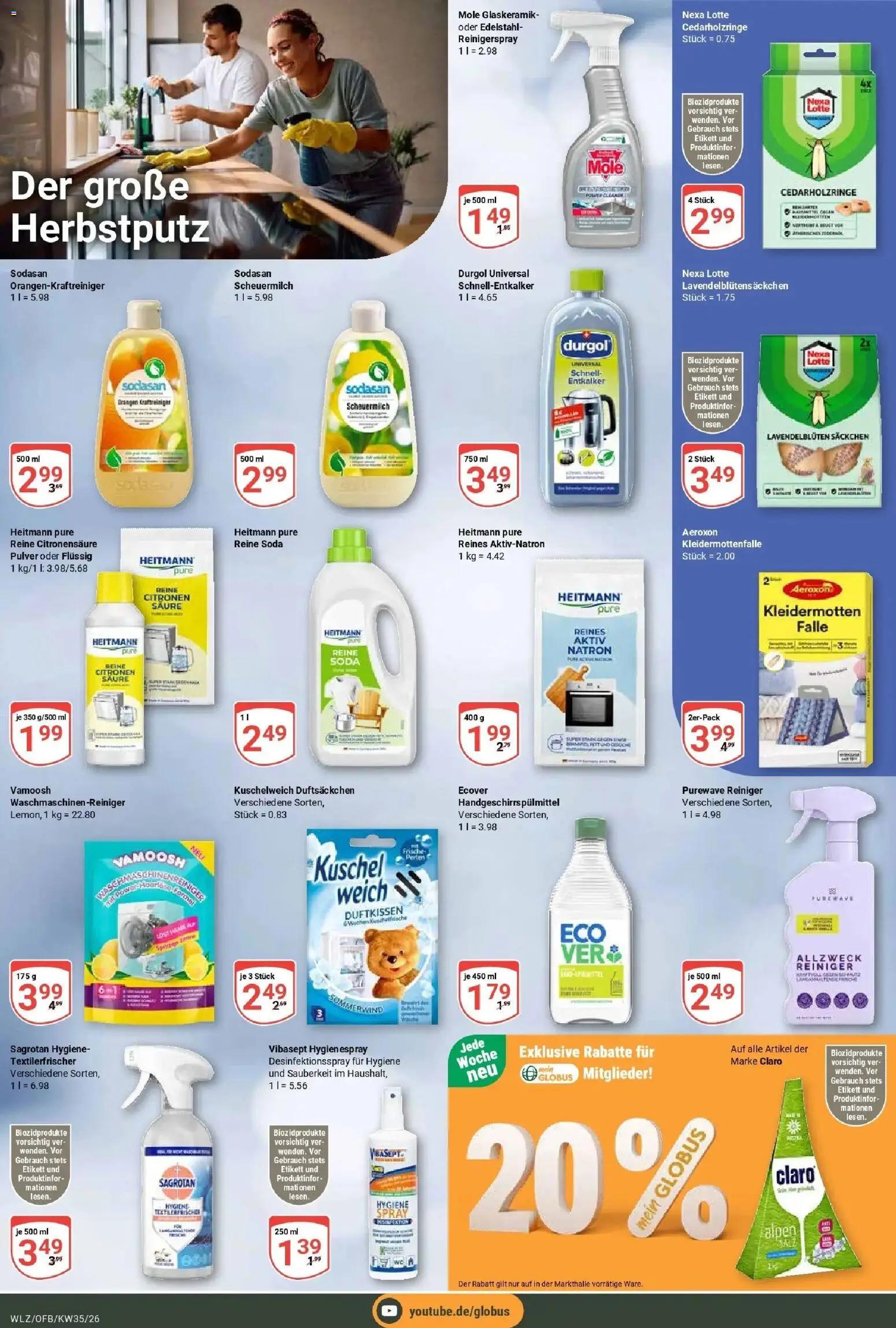 Globus Prospekt Weischlitz (ab 24.08.2026) » Angebote online | Seite: 21 | Produkte: Kuschelweich