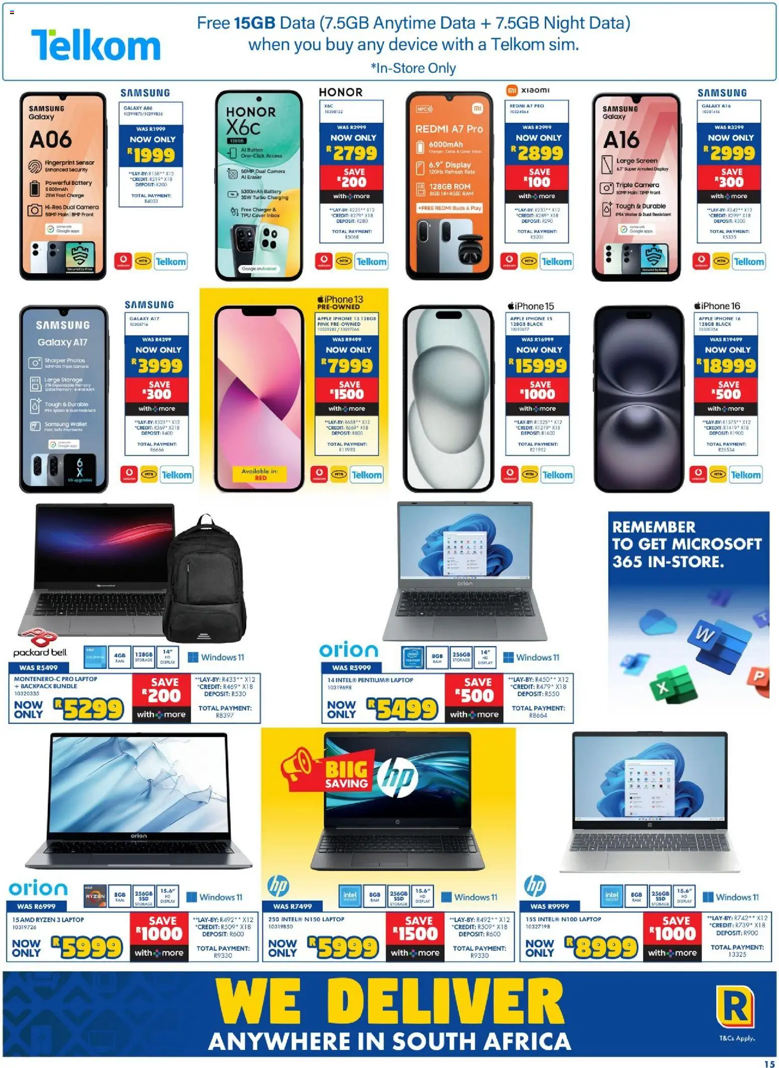 New Russells catalogue – valid from 20/08/2026 | Page: 15 | Products: Data, Cover, Backpack, Charger