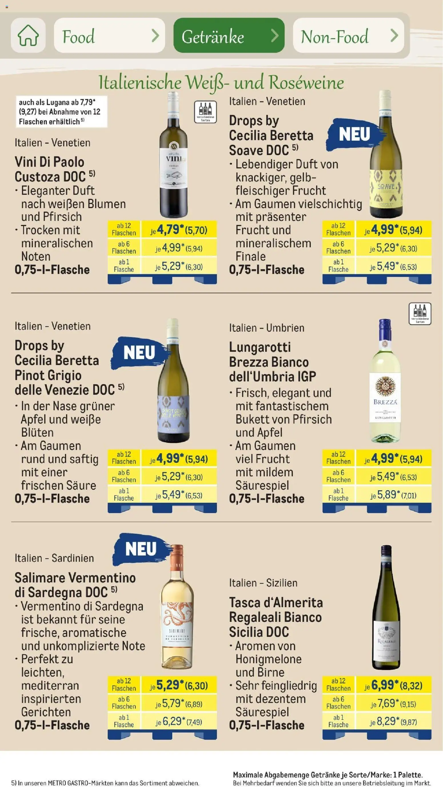Metro Saisonkatalog Outdoor Dining – gültig ab 01.06.2026 | Seite: 49 | Produkte: Blumen, Duft, Äpfel, Birne