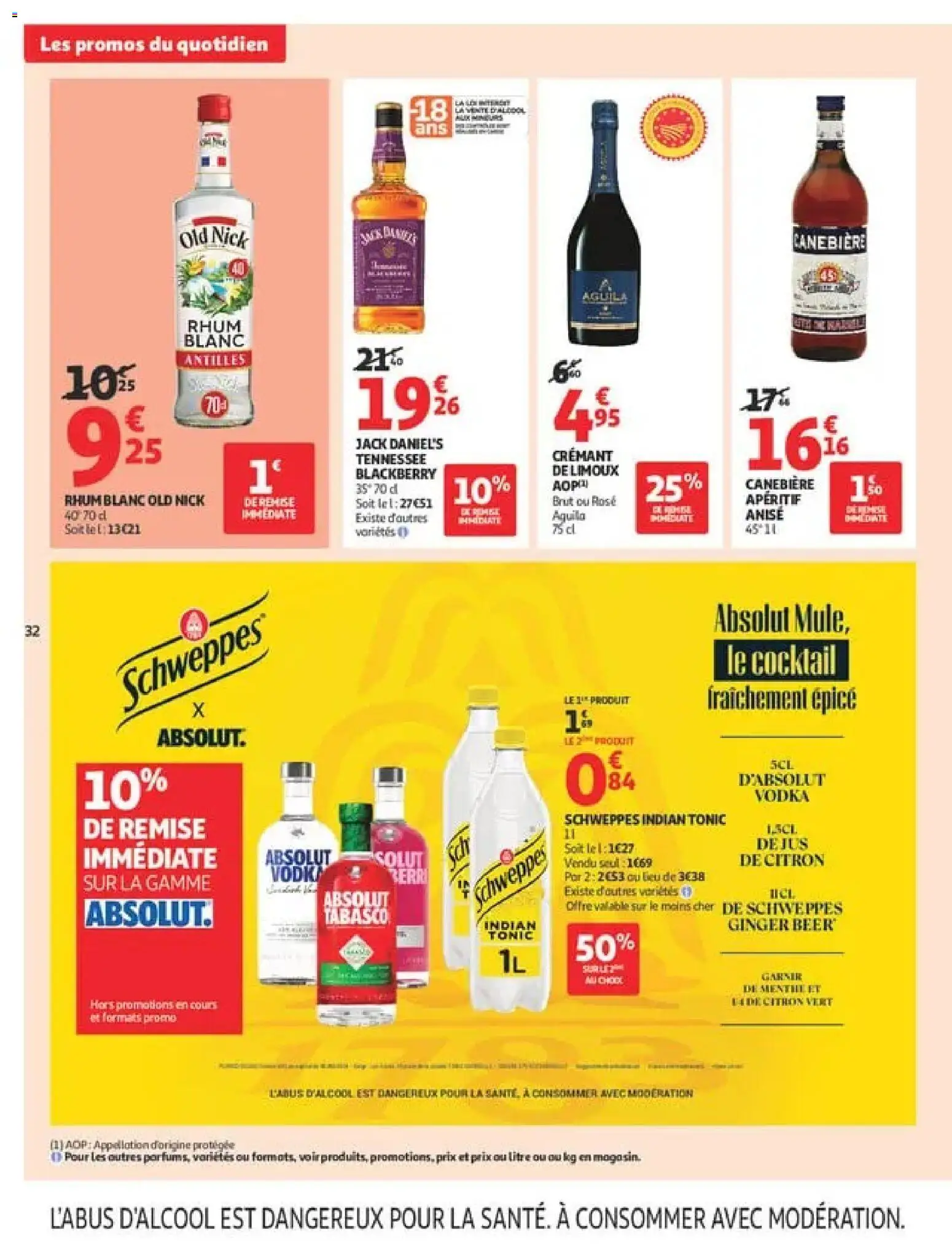 {H1} | Page: 32 | Produits: Citron, Liqueur, Jus de citron, Jus