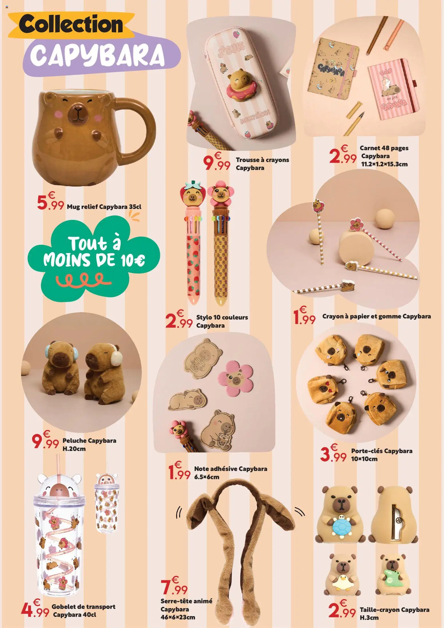 {H1} | Page: 6 | Produits: Peluche, Crayon, Stylo