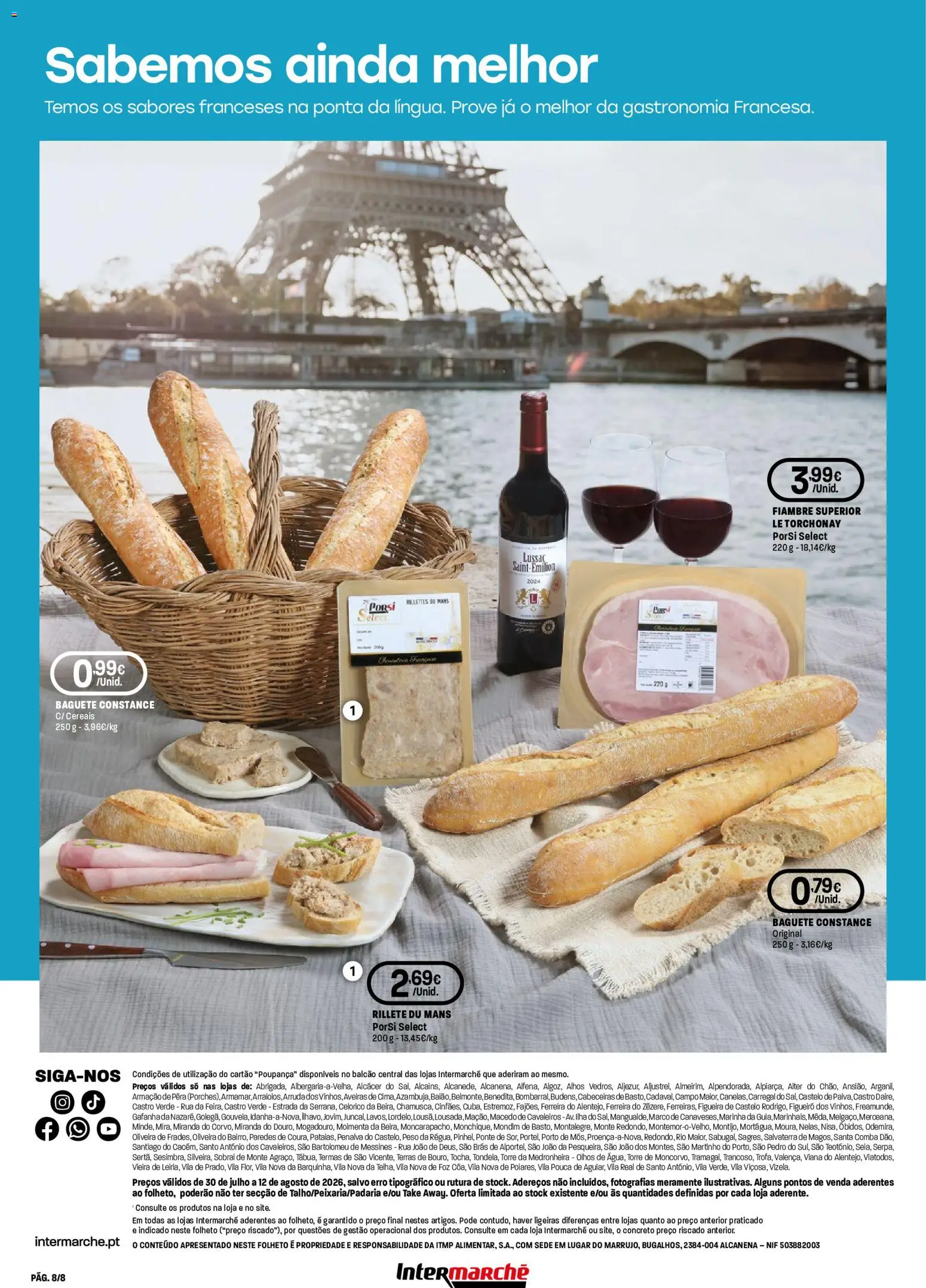 Intermarché Folheto Contact │ válido de 30/07/2026 | Página: 8 | Produtos: Alhos, Cereais