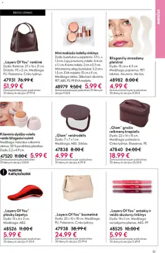 Oriflame leidinys galioja nuo 22.04.2026 | Puslapis: 51 | Prekių: Makiažas, Krepšelis, Rankinė