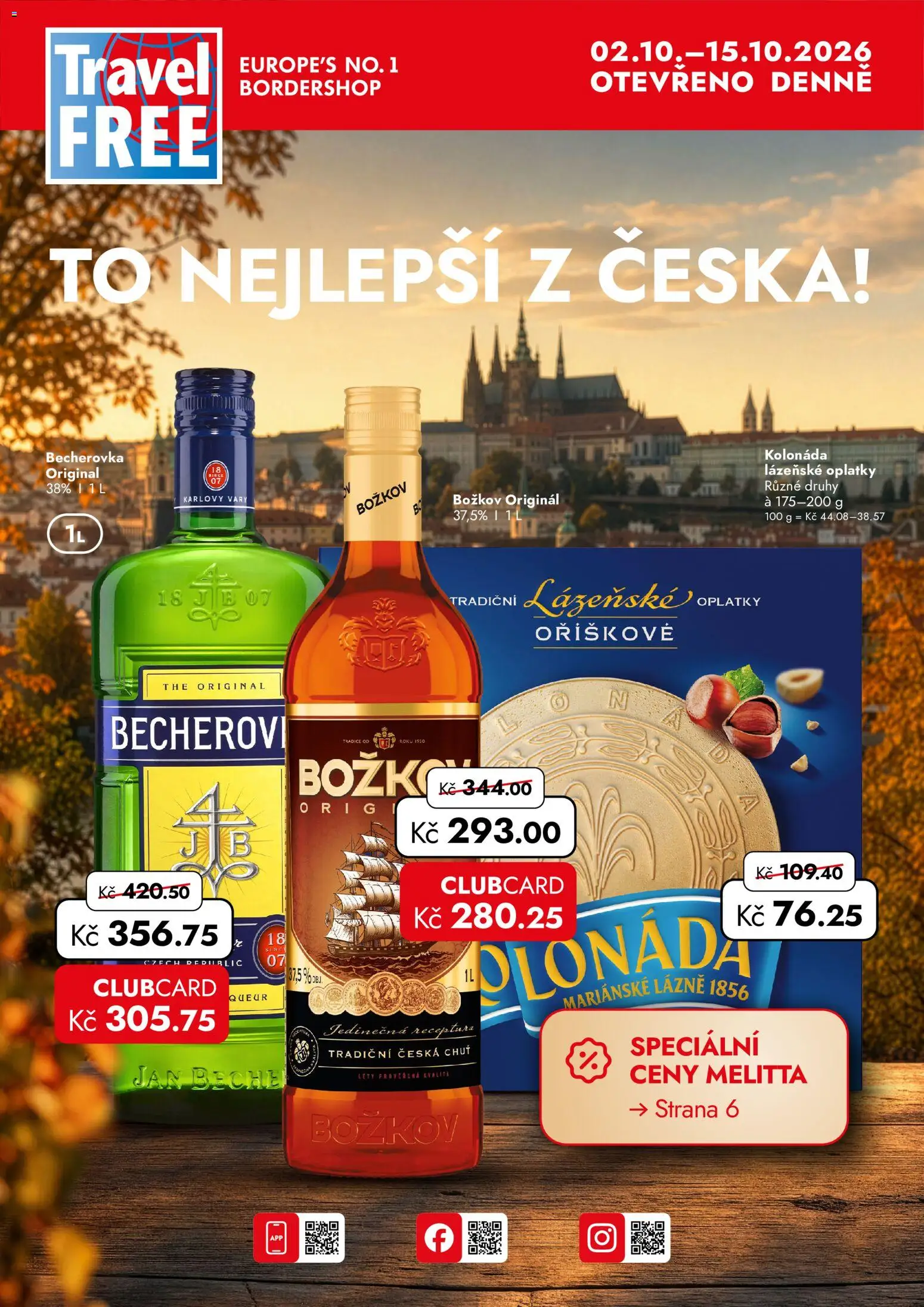 Travel Free Pátek, 2 Října Velké Úspory
