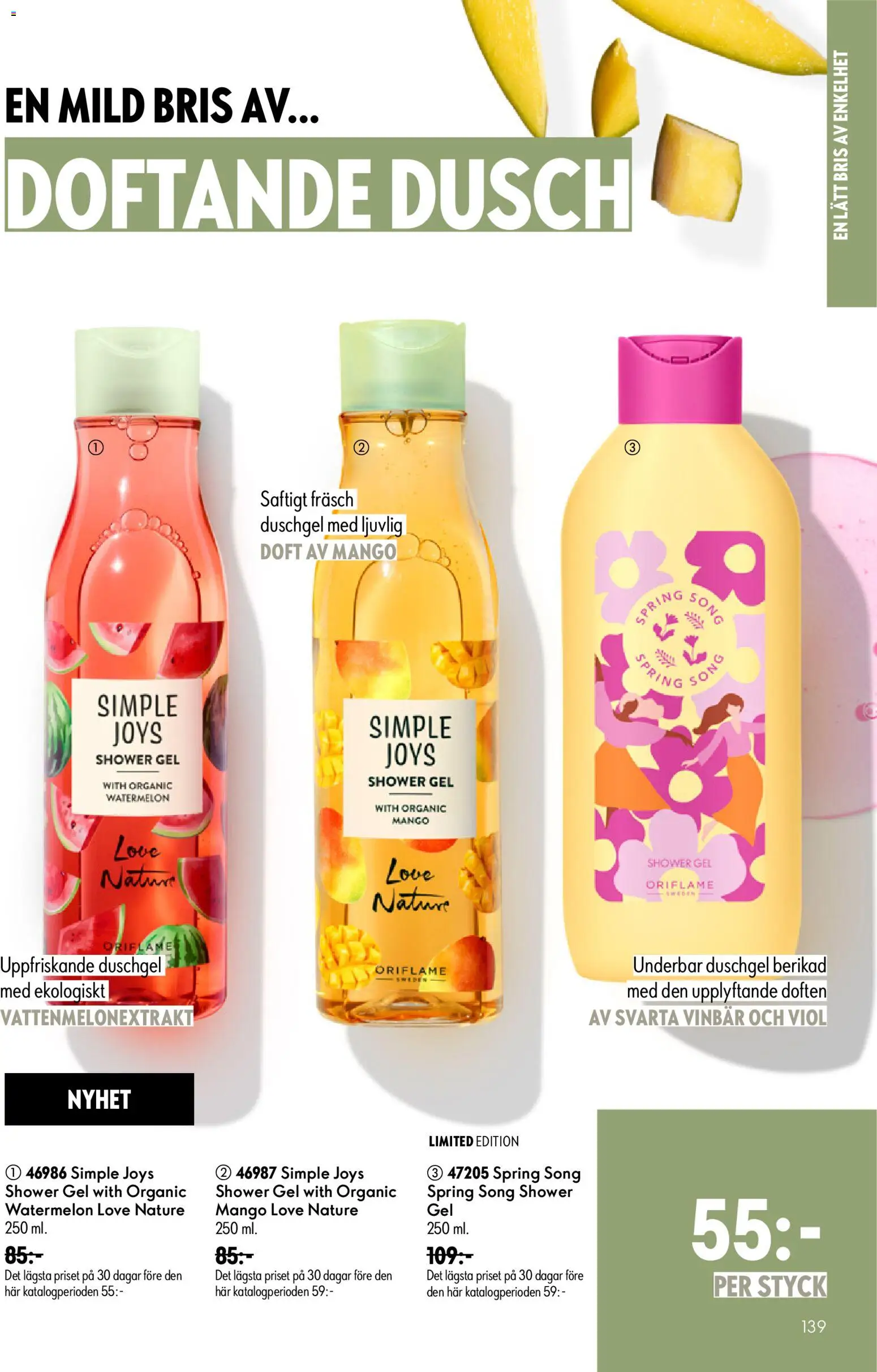 Oriflame reklamblad aktuell från 24/06/2026 | Sida: 139