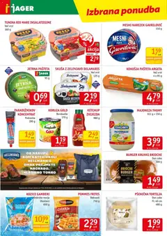 Jager katalog akcije – veljaven od 17.06.2026 | Stran: 9 | Izdelki: Tuna, Pašteta, Narezek, Majoneza